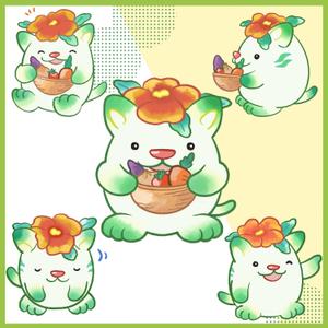 ひととき (Akao)さんの特別養護老人ホーム　アグリ・ケアホーム　いこいの森　のキャラクター「いこにゃん」のデータ化への提案