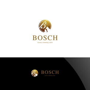 Nyankichi.com (Nyankichi_com)さんの高級トリミングサロン「BOSCH」のロゴへの提案
