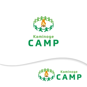 BEAR'S DESIGN (it-bear)さんの都市型グランピング場『kaminoge CAMP』のロゴへの提案
