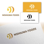 Hi-Design (hirokips)さんの柑橘の卸売を行う会社「にしうわフーズ」のロゴマークへの提案