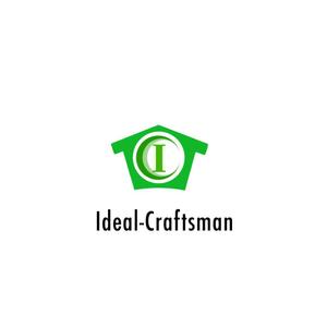 Pithecus (Pithecus)さんのリフォーム・建築・設備系の企業「IC（Ideal-Craftsman）」のロゴ（商標登録なし）への提案