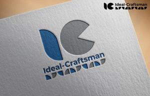 99R+design. (lapislazuli_99)さんのリフォーム・建築・設備系の企業「IC（Ideal-Craftsman）」のロゴ（商標登録なし）への提案