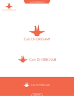 queuecat (queuecat)さんのカフェ　「Cafe Di ORIGAMI」のロゴ作成への提案