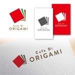 Hi-Design (hirokips)さんのカフェ　「Cafe Di ORIGAMI」のロゴ作成への提案