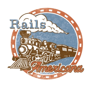 GRASSWOOD (GRASSWOOD)さんの米国鉄道模型ジオラマコンテンツ「Rails Americana」ロゴ制作への提案