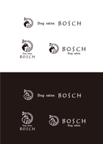 smoke-smoke (smoke-smoke)さんの高級トリミングサロン「BOSCH」のロゴへの提案
