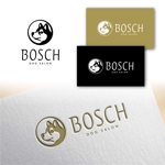Hi-Design (hirokips)さんの高級トリミングサロン「BOSCH」のロゴへの提案