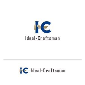 suz_graphic (suz_graphic)さんのリフォーム・建築・設備系の企業「IC（Ideal-Craftsman）」のロゴ（商標登録なし）への提案