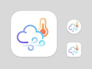 Product Icon Studio (Hiroki_N)さんの天気アプリのアイコンの募集への提案