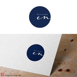 天上大風 (st-s)さんの美容室【 en】のロゴへの提案