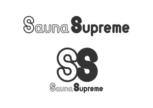 熊本☆洋一 (kumakihiroshi)さんのサウナ専用CBD・パッケージ「SS　Sauna Supreme」の文字ロゴへの提案