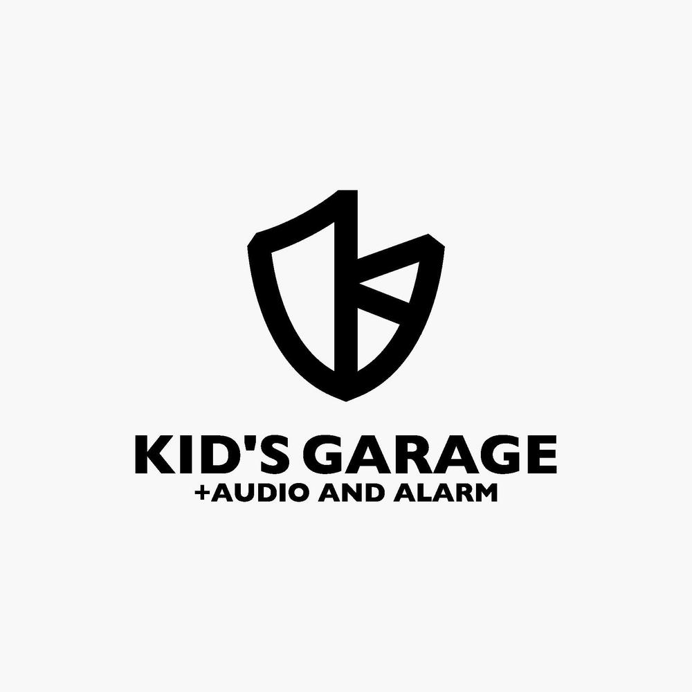 「KID'S GARAGE」のロゴ作成