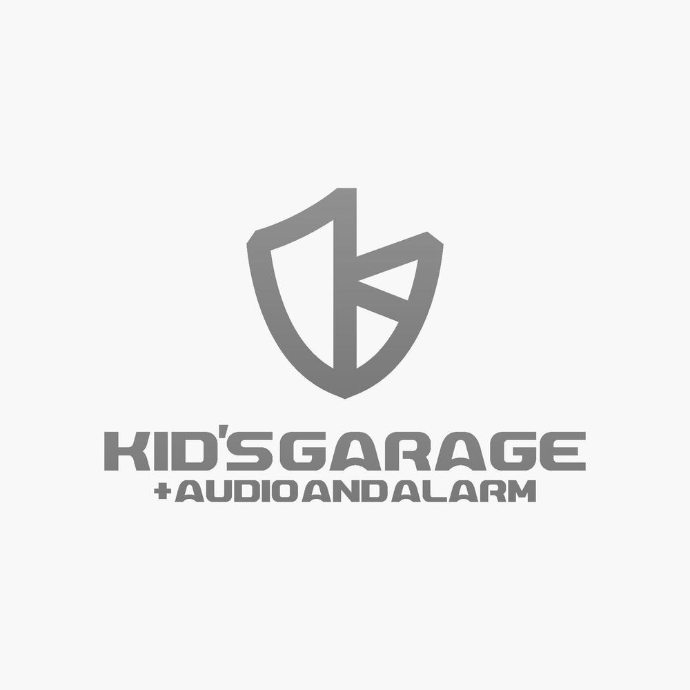 「KID'S GARAGE」のロゴ作成