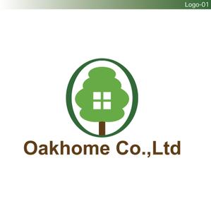 fs8156 (fs8156)さんの「Oakhome Co.,Ltd」のロゴ作成への提案
