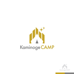 sakari2 (sakari2)さんの都市型グランピング場『kaminoge CAMP』のロゴへの提案