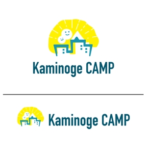 せのお しんや (senoo-shinya)さんの都市型グランピング場『kaminoge CAMP』のロゴへの提案