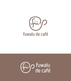 moyo | design (march_kai)さんの映えるカフェ「fuwalu de café」のロゴへの提案
