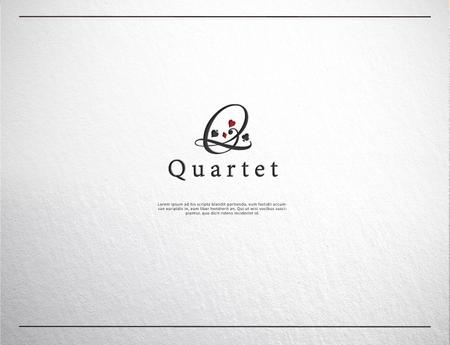 NJONESKYDWS (NJONES)さんのアミューズメントポーカー　店名「Quartet」・・・カルテットのロゴ作成への提案