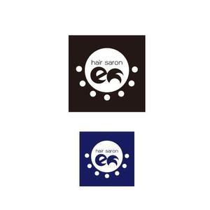 ERデザイン (midori_er)さんの美容室【 en】のロゴへの提案