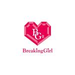 SuRa (pep_8)さんの新規オープンのキャバクラ「Breaking Girl」のロゴへの提案