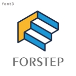 cheskyさんの「FORSTEP」のロゴ作成への提案