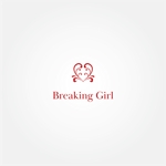 tanaka10 (tanaka10)さんの新規オープンのキャバクラ「Breaking Girl」のロゴへの提案