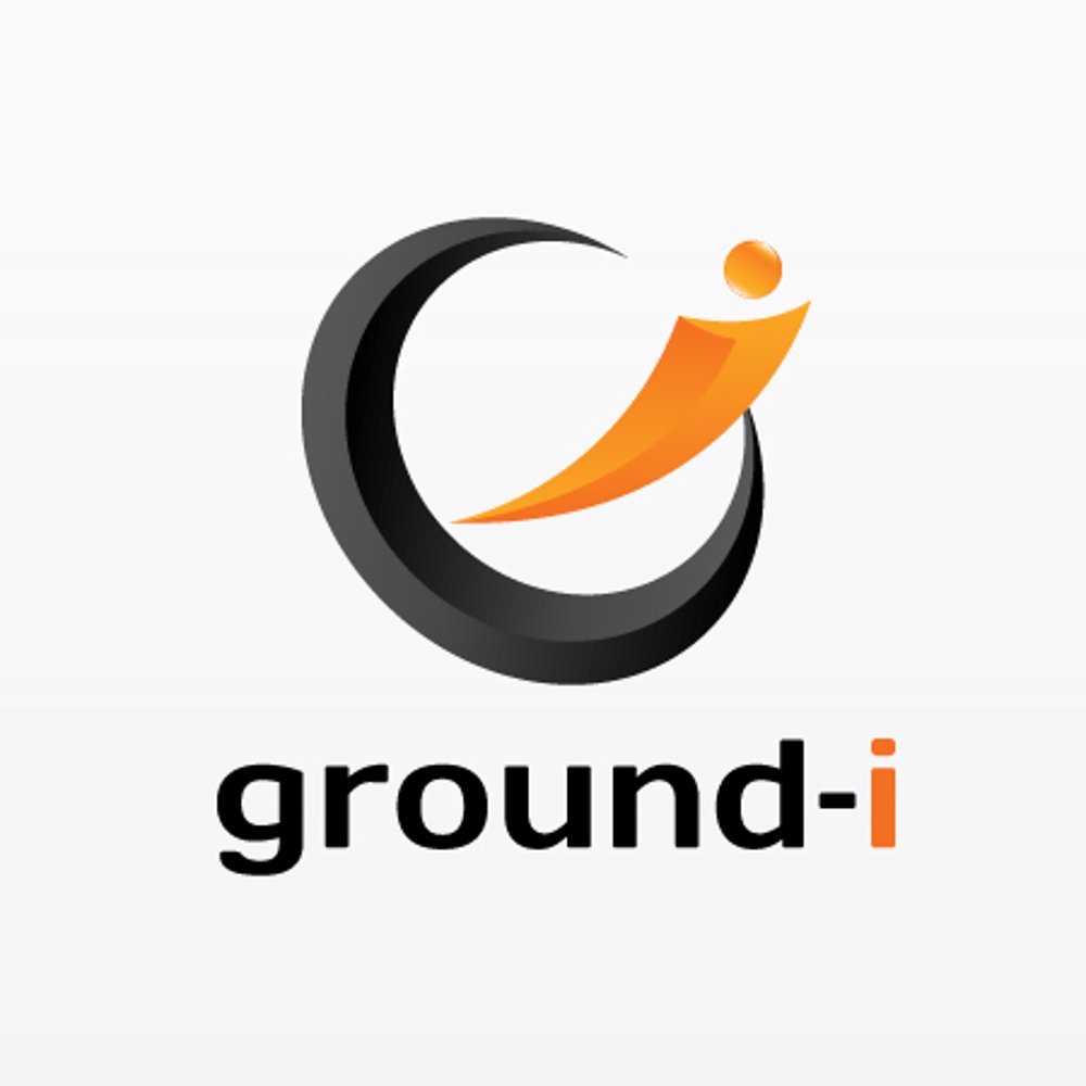 「ground-i　又は　GとIをうまく組み合わせたもの」のロゴ作成