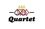SideOne (Side-One)さんのアミューズメントポーカー　店名「Quartet」・・・カルテットのロゴ作成への提案