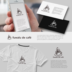 drkigawa (drkigawa)さんの映えるカフェ「fuwalu de café」のロゴへの提案