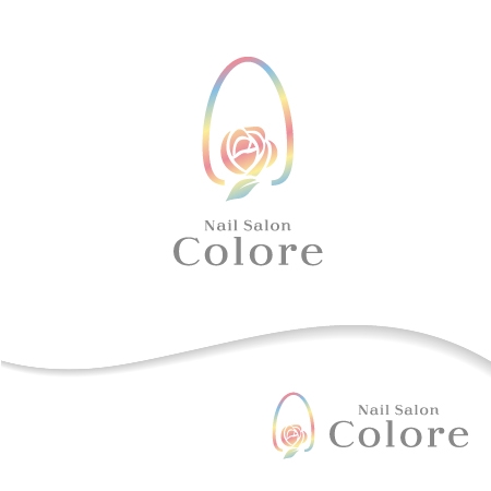 BEAR'S DESIGN (it-bear)さんのネイルサロンNail Salon Colore のロゴへの提案