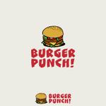 Kate0914 (kate0914)さんの新規オープンのハンバーガー屋さん　BURGER　PUNCH！のロゴへの提案