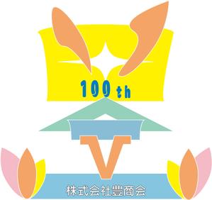 mashy_818さんの100周年を迎える当社企業ロゴの作成依頼への提案