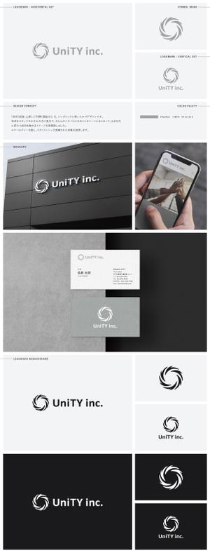 Gold Design (juncopic)さんの『株式会社UniTY』のロゴへの提案