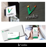 ispd (ispd51)さんの映像関連企業向けコンサルティング会社「vanka」のロゴへの提案