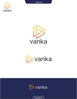 queuecat (queuecat)さんの映像関連企業向けコンサルティング会社「vanka」のロゴへの提案