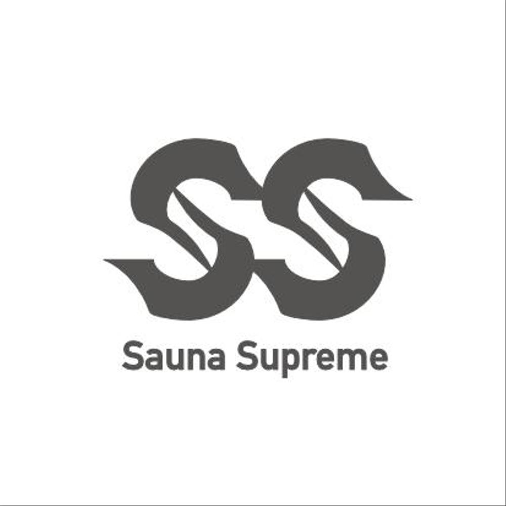 サウナ専用CBD・パッケージ「SS　Sauna Supreme」の文字ロゴ