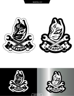 queuecat (queuecat)さんのツーリングクラブ「SEAFOCs」のロゴへの提案