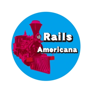 田中　威 (dd51)さんの米国鉄道模型ジオラマコンテンツ「Rails Americana」ロゴ制作への提案