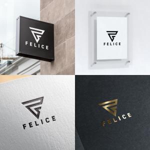 HACHIWARE (HACHIWARE)さんのECショップ「FELICE」のロゴ への提案