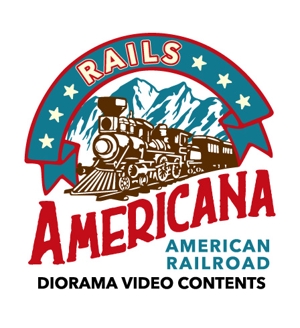 GRASSWOOD (GRASSWOOD)さんの米国鉄道模型ジオラマコンテンツ「Rails Americana」ロゴ制作への提案