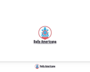 Chapati (tyapa)さんの米国鉄道模型ジオラマコンテンツ「Rails Americana」ロゴ制作への提案