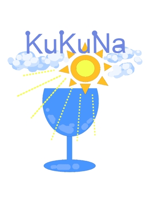 株式会社イーネットビズ (e-nets)さんのカフェ 「KuKuNa」のロゴへの提案