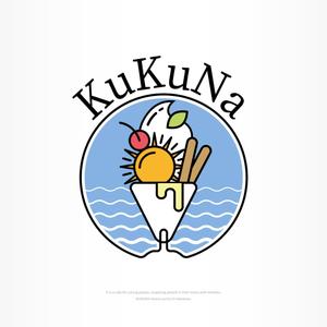 IROHA-designさんのカフェ 「KuKuNa」のロゴへの提案