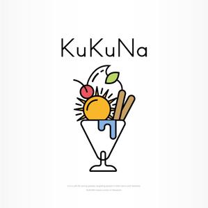 IROHA-designさんのカフェ 「KuKuNa」のロゴへの提案