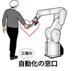 CUBE (cube1)さんの工場のライン等の機械を納める会社が新規事業〈自動化の窓口〉のロゴへの提案