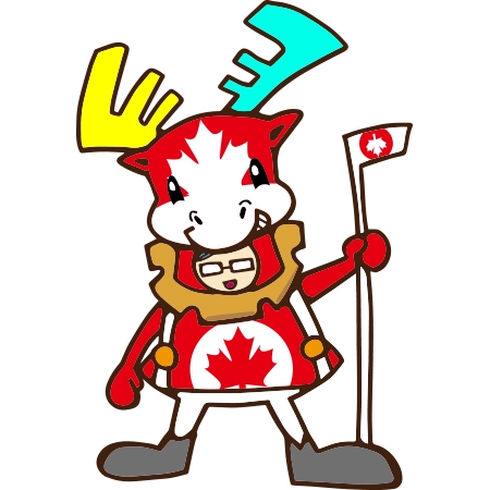 Happymindさんの事例 実績 提案 カナダをprするゆるキャラ かなたん のデザイン 鹿のハンティング ト クラウドソーシング ランサーズ