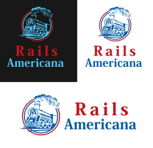 Force-Factory (coresoul)さんの米国鉄道模型ジオラマコンテンツ「Rails Americana」ロゴ制作への提案