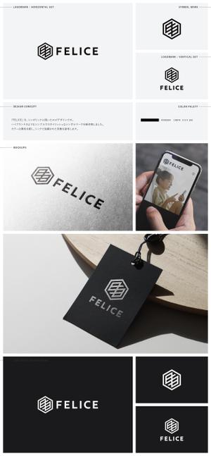 Gold Design (juncopic)さんのECショップ「FELICE」のロゴ への提案