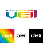 FeelTDesign (feel_tsuchiya)さんの美容室「NEO SALON VEil」のロゴへの提案