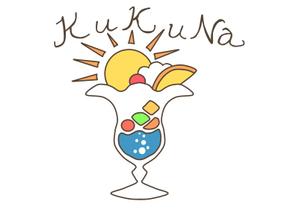 株式会社イーネットビズ (e-nets)さんのカフェ 「KuKuNa」のロゴへの提案
